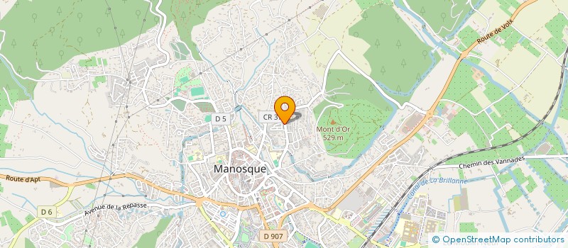 localisation de l'entreprise MONSIEUR KILLIAN HEDAHDIA à MANOSQUE