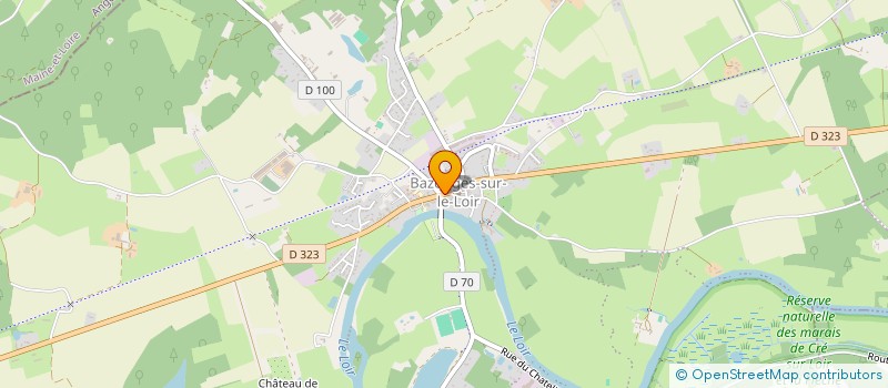 localisation de l'entreprise MONSIEUR KILLIAN HERIN  BAZOUGES CRE SUR LOIR