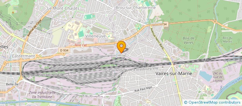 localisation de l'entreprise MONSIEUR KILLIAN HOGER  BROU-SUR-CHANTEREINE