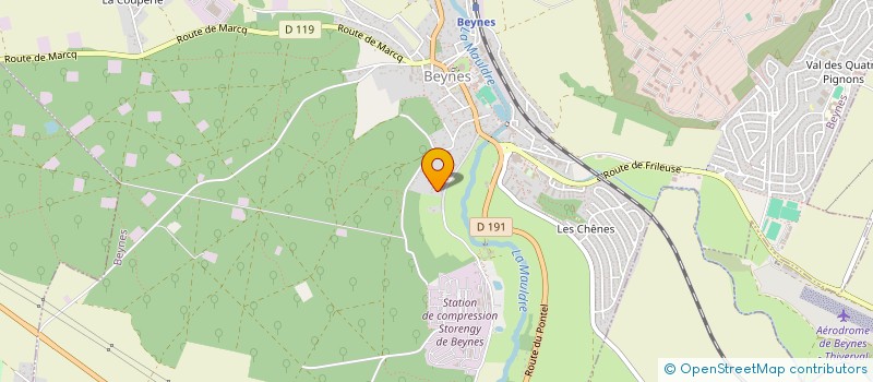 localisation de l'entreprise MONSIEUR KILLIAN HYRON  BEYNES