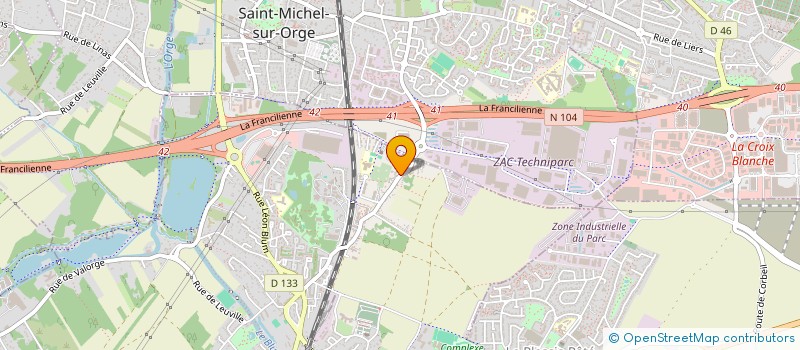 localisation de l'entreprise MONSIEUR KILLIAN JEGARD à BRETIGNY-SUR-ORGE