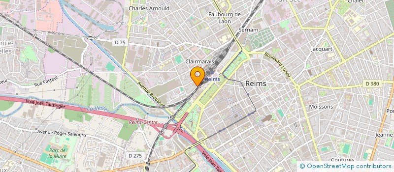 localisation de l'entreprise MONSIEUR KILLIAN JOLY  REIMS