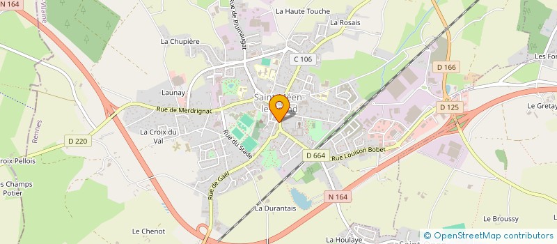 localisation de l'entreprise MONSIEUR KILLIAN JOUANJAN  SAINT-MEEN-LE-GRAND