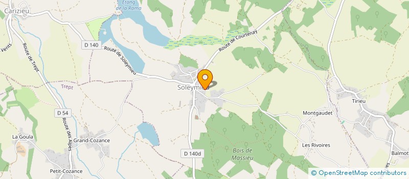 localisation de l'entreprise MONSIEUR KILLIAN KENT  SOLEYMIEU