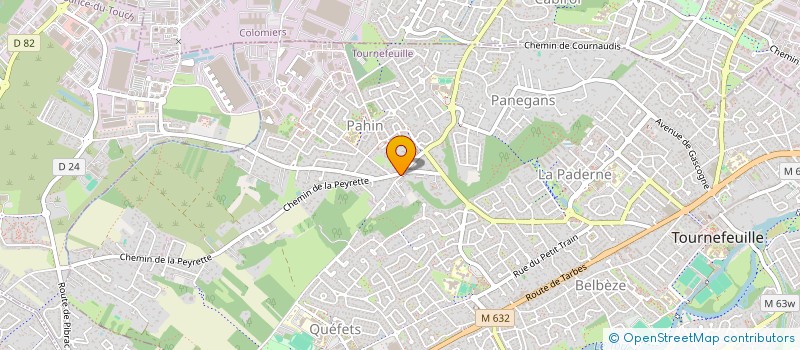 localisation de l'entreprise MONSIEUR KILLIAN KOOB  TOURNEFEUILLE