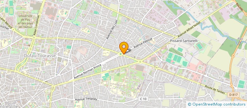 localisation de l'entreprise MONSIEUR KILLIAN LARRECHE à PAU