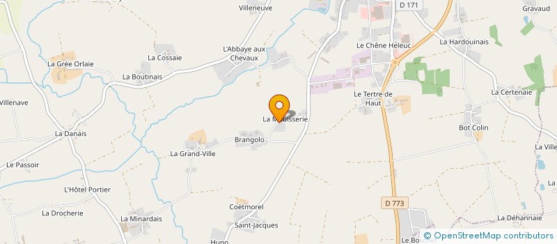 localisation de l'entreprise MONSIEUR KILLIAN LAUNAY  CARENTOIR