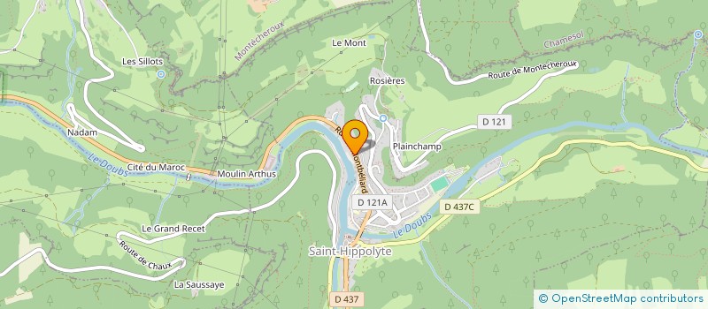 localisation de l'entreprise MONSIEUR KILLIAN LE BRIS  SAINT-HIPPOLYTE