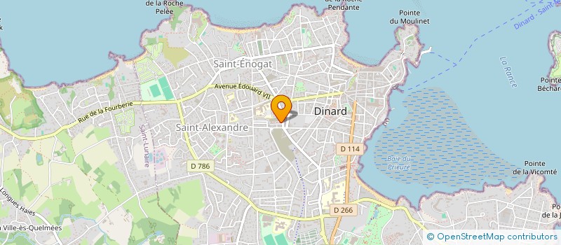 localisation de l'entreprise MONSIEUR KILLIAN LE MOINE  DINARD