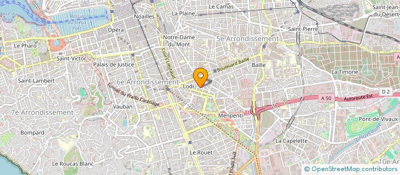 localisation de l'entreprise MONSIEUR KILLIAN LEGRIX à MARSEILLE
