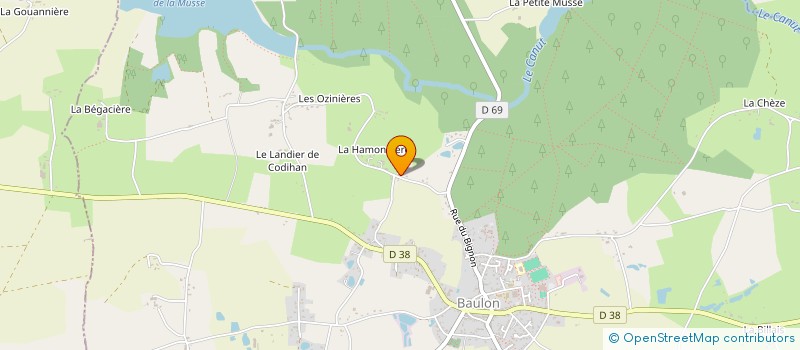 localisation de l'entreprise MONSIEUR KILLIAN LORGEOUX  BAULON