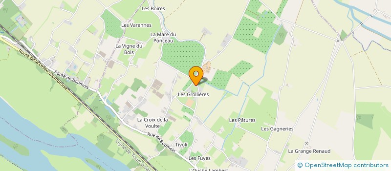 localisation de l'entreprise MONSIEUR KILLIAN MARCHAU  SAUMUR