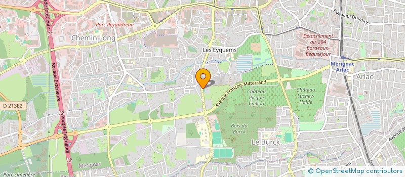 localisation de l'entreprise MONSIEUR KILLIAN MARGATO PLETAN  MERIGNAC