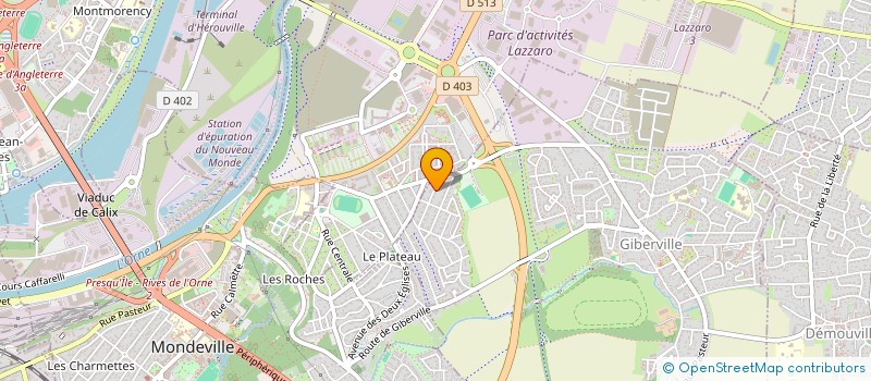 localisation de l'entreprise MONSIEUR KILLIAN MEVEL  MERVILLE-FRANCEVILLE-PLAGE