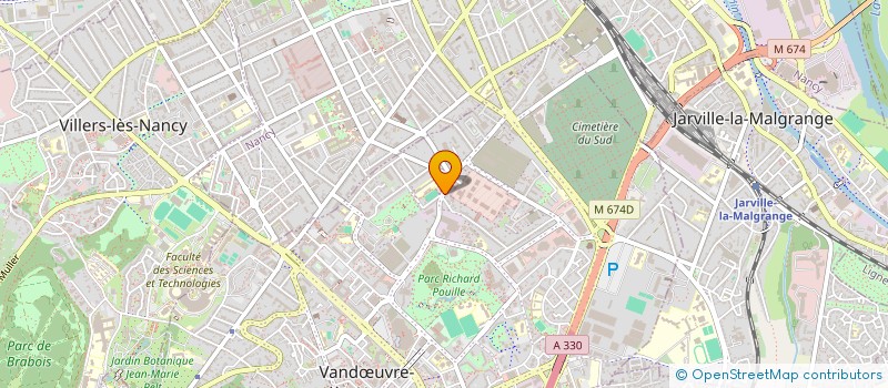 localisation de l'entreprise MONSIEUR KILLIAN MIGLIOLI  VANDUVRE-LES-NANCY