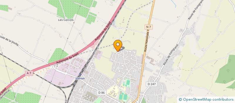 localisation de l'entreprise MONSIEUR KILLIAN MONTAGNE  LIVRON-SUR-DROME