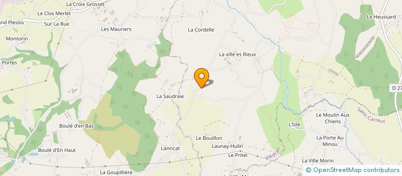 localisation de l'entreprise MONSIEUR KILLIAN MORCET à PLEDRAN