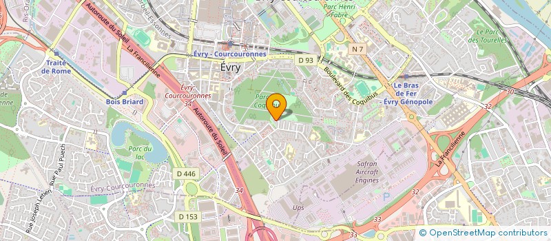 localisation de l'entreprise MONSIEUR KILLIAN MORICE  EVRY-COURCOURONNES
