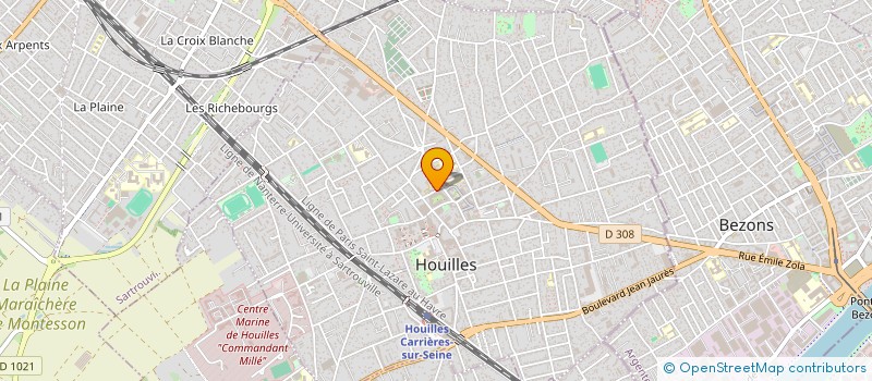 localisation de l'entreprise MONSIEUR KILLIAN MOYSON à HOUILLES
