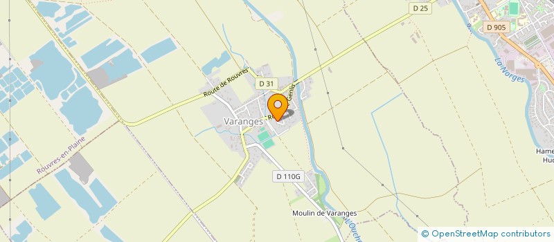 localisation de l'entreprise MONSIEUR KILLIAN NICOLAS HOEFFLIGER  VARANGES