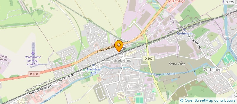 localisation de l'entreprise MONSIEUR KILLIAN PADE  BREBIERES