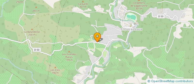 localisation de l'entreprise MONSIEUR KILLIAN PAUMIER  ENTRECASTEAUX