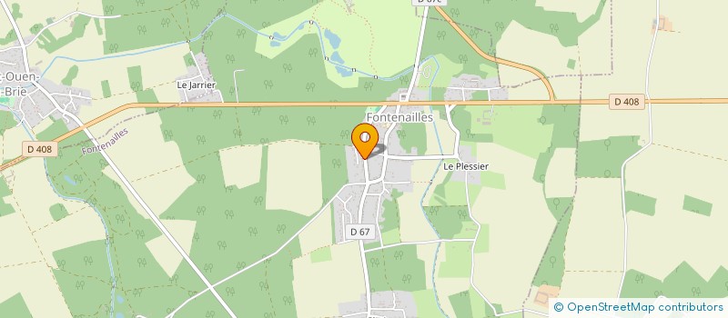 localisation de l'entreprise MONSIEUR KILLIAN PETIT  FONTENAILLES