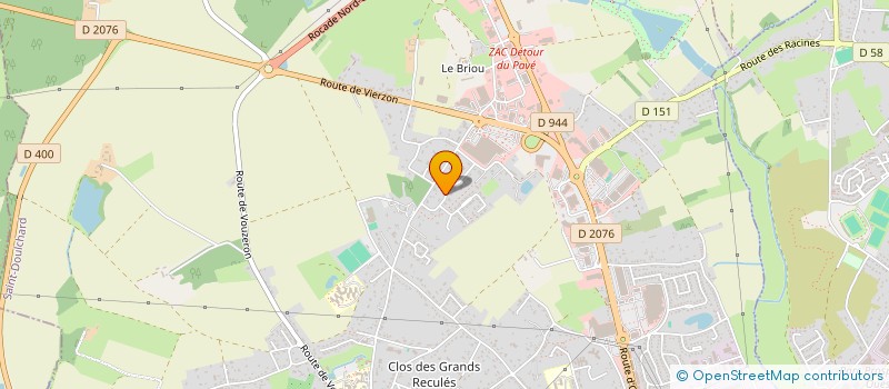 localisation de l'entreprise MONSIEUR KILLIAN PINTO  SAINT-DOULCHARD