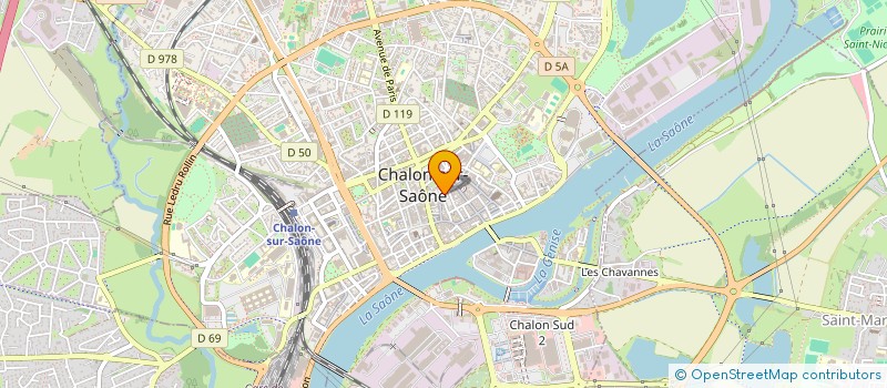 localisation de l'entreprise MONSIEUR KILLIAN PLATTRET à CHALON-SUR-SAONE