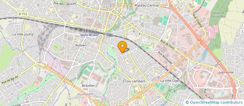 localisation de l'entreprise MONSIEUR KILLIAN PRELES PONTON à SAINT-BRIEUC