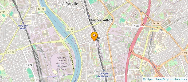 localisation de l'entreprise MONSIEUR KILLIAN PROVOST à ALFORTVILLE