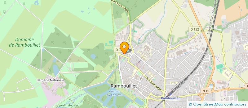 localisation de l'entreprise MONSIEUR KILLIAN RABAUD  RAMBOUILLET