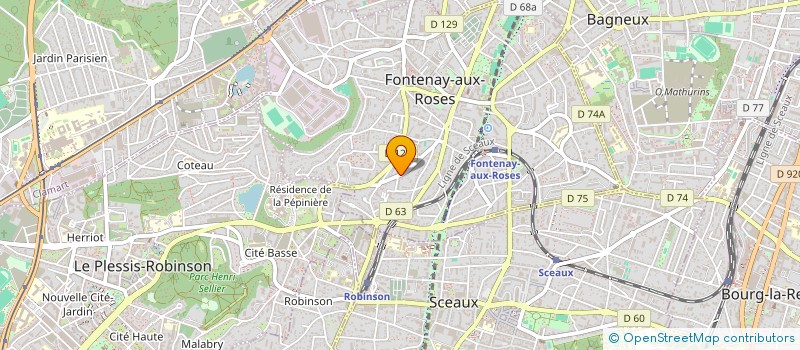 localisation de l'entreprise MONSIEUR KILLIAN REGNAULT  FONTENAY-AUX-ROSES