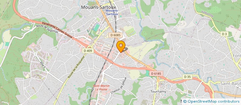 localisation de l'entreprise MONSIEUR KILLIAN ROCHA DE ABREU SANGUE à MOUGINS