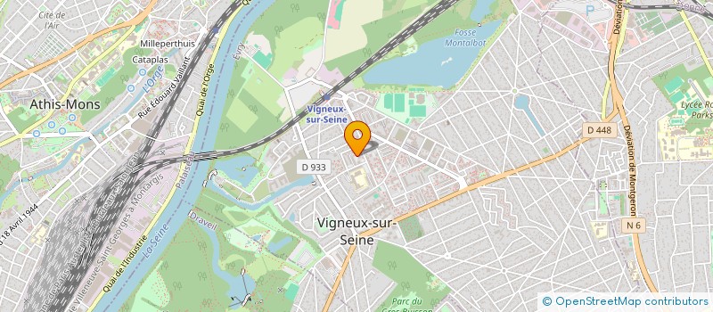 localisation de l'entreprise MONSIEUR KILLIAN ROCK à VIGNEUX SUR SEINE
