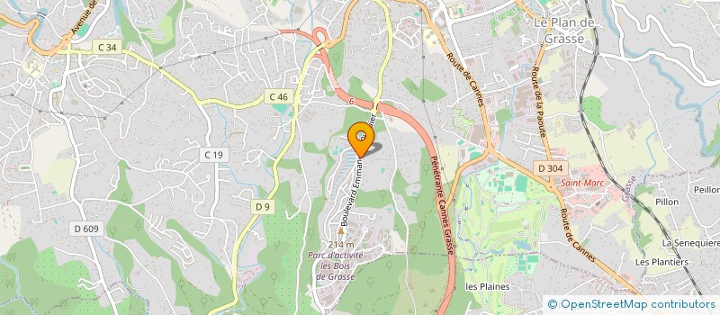 localisation de l'entreprise MONSIEUR KILLIAN ROUX  GRASSE