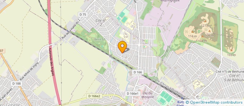 localisation de l'entreprise MONSIEUR KILLIAN RUSSE  BULLY-LES-MINES