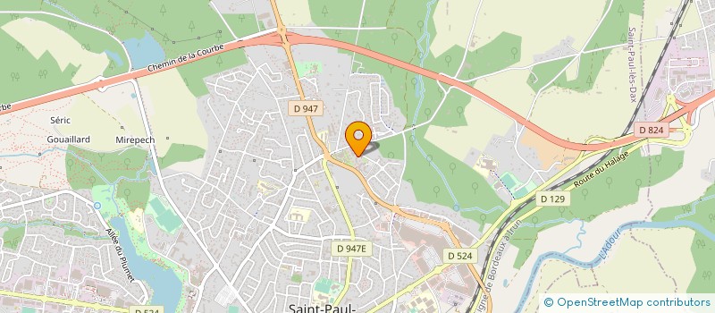 localisation de l'entreprise MONSIEUR KILLIAN SAILLARD à SAINT-PAUL-LES-DAX