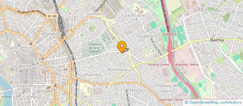 localisation de l'entreprise MONSIEUR KILLIAN SANE à TOULOUSE