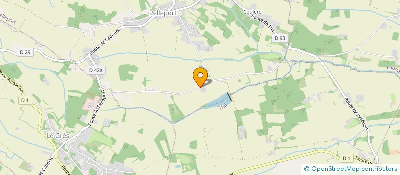 localisation de l'entreprise MONSIEUR KILLIAN SATTO  PELLEPORT