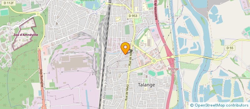 localisation de l'entreprise MONSIEUR KILLIAN STEIN  HAGONDANGE