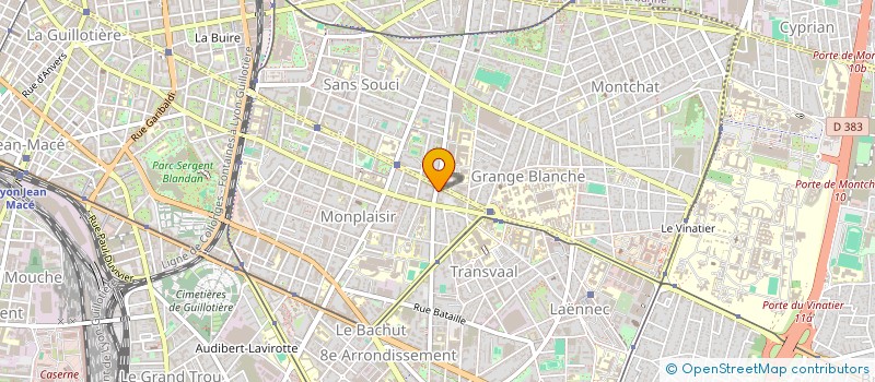 localisation de l'entreprise MONSIEUR KILLIAN TAHAR BELGACEM  LYON