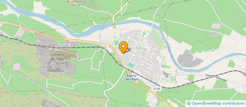 localisation de l'entreprise MONSIEUR KILLIAN TARTAYA  CASES-DE-PENE