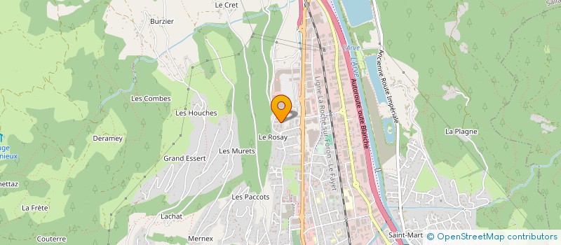 localisation de l'entreprise MONSIEUR KILLIAN TAUPIN  SALLANCHES