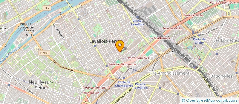 localisation de l'entreprise MONSIEUR KILLIAN TERRY POATY à LEVALLOIS-PERRET