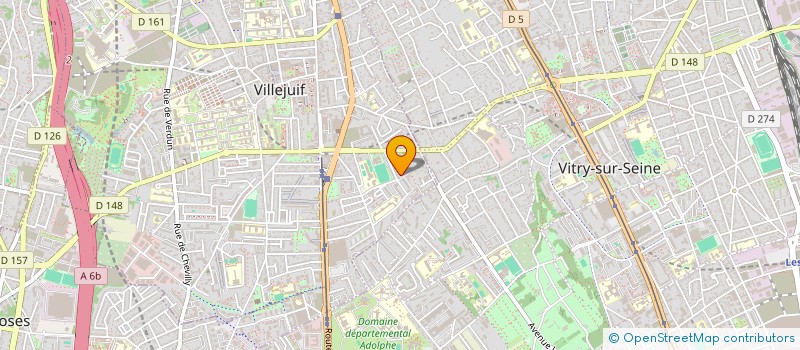 localisation de l'entreprise MONSIEUR KILLIAN TEXIER  VILLEJUIF