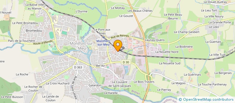 localisation de l'entreprise MONSIEUR KILLIAN THIERY  MONTFORT-SUR-MEU