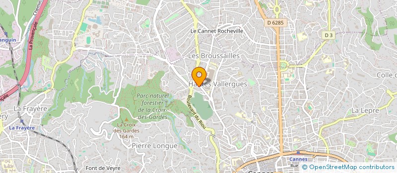 localisation de l'entreprise MONSIEUR KILLIAN TREHOUX à CANNES