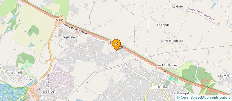 localisation de l'entreprise MONSIEUR KILLIAN VAILLANT à LA BAULE-ESCOUBLAC