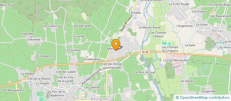 localisation de l'entreprise MONSIEUR KILLIAN VERSCHUERE  BOURGUEIL